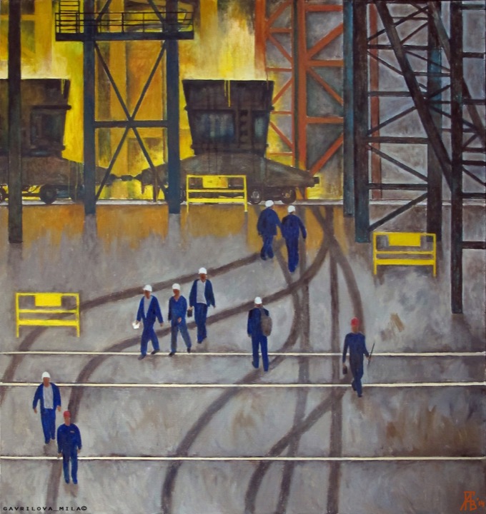 Mila Gavrilova - In the steel industry, 2014