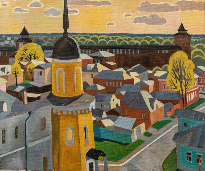 Mila Gavrilova - Panorama of Kolomna, 2018